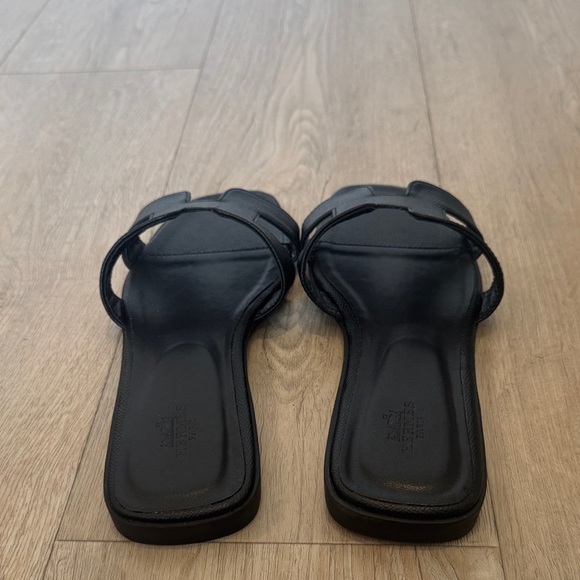 Oran black women’s sandals - Picture 3 of 5